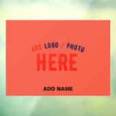 AUTOCOLLANT POUR FENÊTRE MARQUE VERIFIEE ROUGE TOMATE SUR MESURE MODERNE CH (Feuille 3)