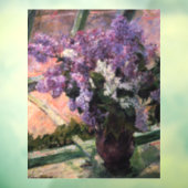 Autocollant Pour Fenêtre Mary Cassatt - Lilacs dans une fenêtre (Feuille 3)