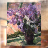 Autocollant Pour Fenêtre Mary Cassatt - Lilacs dans une fenêtre (Feuille 2)