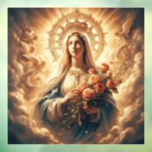 Autocollant Pour Fenêtre Mary Virgin (Feuille 3)