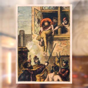 Autocollant Pour Fenêtre Massacre de la justice sur Saint Bartholomew Day