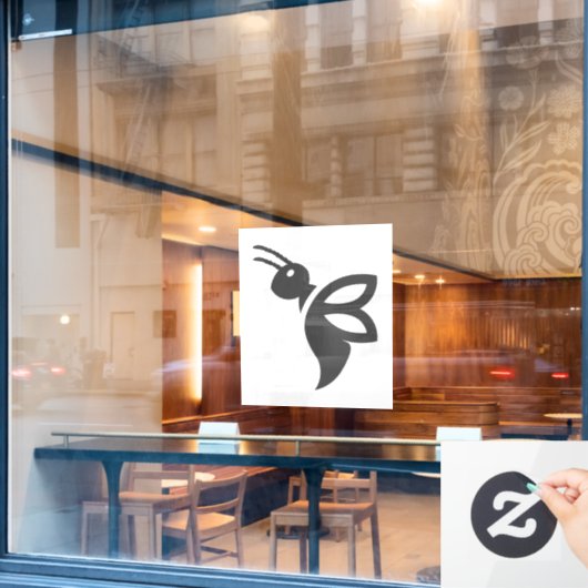 Autocollant Pour Fenêtre Melissa (Fenêtre de café)