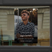 Autocollant Pour Fenêtre Memorial funéraire moderne | Célébration de la vie