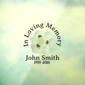 Autocollant Pour Fenêtre Memorial sticker for car window (Feuille 3)