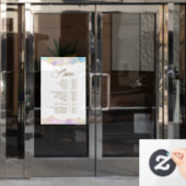 Autocollant Pour Fenêtre Menu des services de conception Blue Opal (Porte de bureau)