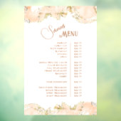 Autocollant Pour Fenêtre Menu Services de Conception de Marbrure de Pêche (Feuille 3)