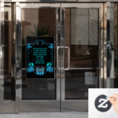 Autocollant Pour Fenêtre Message de prise en charge de la confirmation (Porte de bureau)