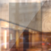 Autocollant Pour Fenêtre Metallic Silver Partial Transparent Design (Feuille 2)