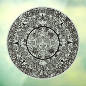 Autocollant Pour Fenêtre Mexicaine Aztec Sun Stone Maya Calendrier 1 (Feuille 3)