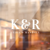 Autocollant Pour Fenêtre Mini-plaque d'identification simple et blanche (Feuille 2)