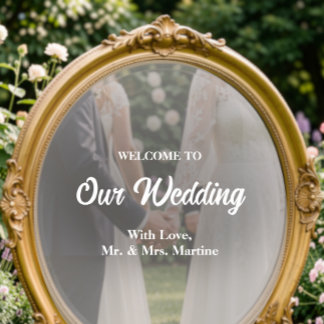 Autocollant Pour Fenêtre Mirror Decal - DIY Wedding Decoration