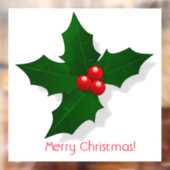 Autocollant Pour Fenêtre Mistletoe de Noël (Feuille 2)