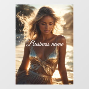 Autocollant Pour Fenêtre Mode personnalisée Autocollant de fenêtre