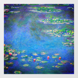 Autocollant Pour Fenêtre Monet Water Lilies 1906