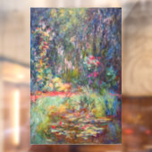 Autocollant Pour Fenêtre Monet Water Lily Pond (Feuille 2)