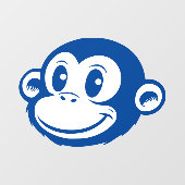 Autocollant Pour Fenêtre Monkey (Feuille)