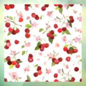 Autocollant Pour Fenêtre Motif cerise 1 (Feuille 3)