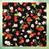 Autocollant Pour Fenêtre Motif cerise 2 (Feuille 3)