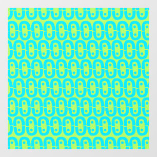 Autocollant Pour Fenêtre motif coloré moderne