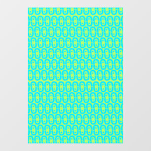 Autocollant Pour Fenêtre motif coloré moderne
