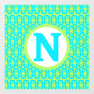 Autocollant Pour Fenêtre motif coloré moderne