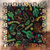 Autocollant Pour Fenêtre Motif de Fiesta du Mexique (Feuille 2)