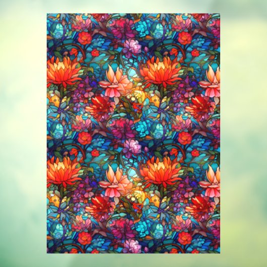 Autocollant Pour Fenêtre Motif en verre filé (Feuille 3)