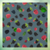 Autocollant Pour Fenêtre Motif framboise 2 (Feuille 3)