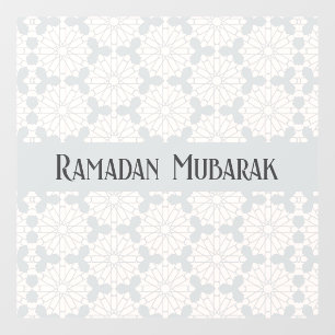Autocollant Pour Fenêtre Motif Géométrique Islamique