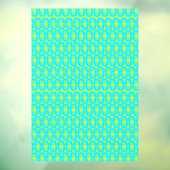 Autocollant Pour Fenêtre motif moderne et coloré (Feuille 3)