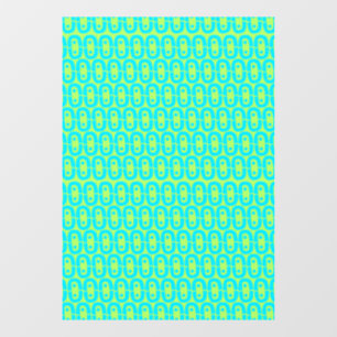 Autocollant Pour Fenêtre motif moderne et coloré