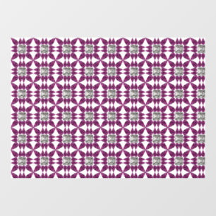 Autocollant Pour Fenêtre Motif pourpre