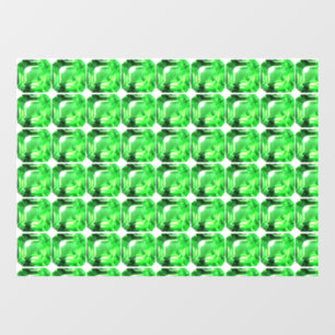 Autocollant Pour Fenêtre Motif vert