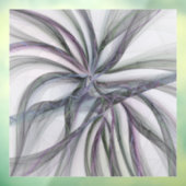 Autocollant Pour Fenêtre Motions Filigree Moderne Abstrait pivotant Fractal (Feuille 3)