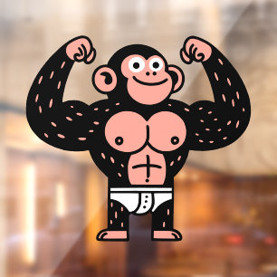 Autocollant Pour Fenêtre Musculaire