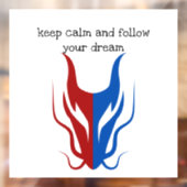 Autocollant Pour Fenêtre Mystical Dragoon Fantasy (Feuille 2)