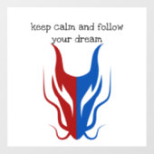 Autocollant Pour Fenêtre Mystical Dragoon Fantasy (Feuille)