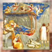 Autocollant Pour Fenêtre Nativité Naissance de Jésus (Feuille 2)