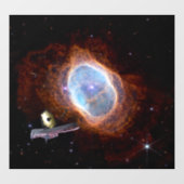 Autocollant Pour Fenêtre Nebula Ring Sud Espace James Webb Telescope (Feuille)