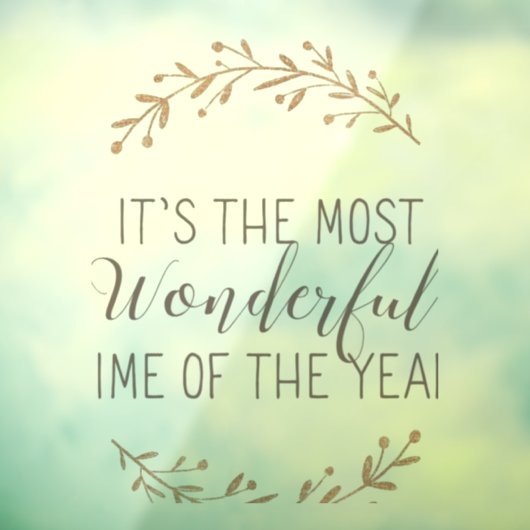 Autocollant Pour Fenêtre Noël  (Feuille 3)