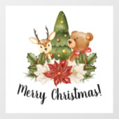 Autocollant Pour Fenêtre Noël (Feuille)