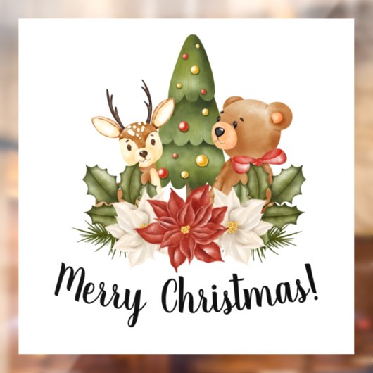 Autocollant Pour Fenêtre Noël (Feuille 2)