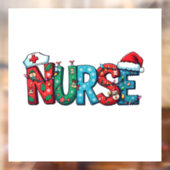 Autocollant Pour Fenêtre noël 2025, (Feuille 2)