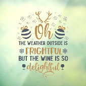 Autocollant Pour Fenêtre Noël Saison Word Art (Feuille 3)