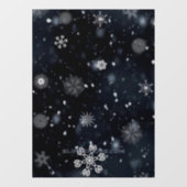 Autocollant Pour Fenêtre Noël SlipperyJoe de différentes tailles (Feuille)