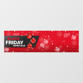 Autocollant Pour Fenêtre NOIR VENDREDI SUPER VENDRE Bannière longue Fenêtre (Feuille)