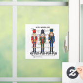 Autocollant Pour Fenêtre Noisette de Noël (Maison)