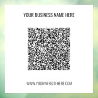 Nom de code QR personnalisé Site Web Clôture de fe