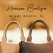 Autocollant Pour Fenêtre Nom de l'entreprise Signature élégante et script