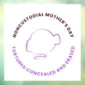 Autocollant Pour Fenêtre Noncustodial Mother's Day Decal (Feuille 3)